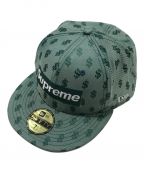 SUPREME×New Eraシュプリーム×ニューエラ）の古着「Monogram Box Logo Cap」｜グリーン