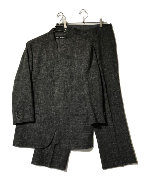 ISSEY MIYAKE（イッセイミヤケ）ISSEY MIYAKE (イッセイミヤケ) マオカラーセットアップ グレー サイズ:3の古着・服飾アイテム