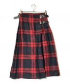 O'NEIL OF DUBLINオニールオブダブリン）の古着「KILT SKIRT」｜レッド