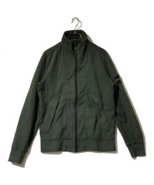 STONE ISLAND（ストーンアイランド）の古着「docking sweatshirt  blouson」｜グリーン