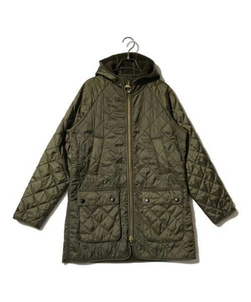 Barbour（バブアー）Barbour (バブアー) キルティングフードジャケット オリーブ サイズ:36の古着・服飾アイテム