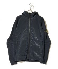 STONE ISLAND（ストーンアイランド）の古着「ロゴワッペンジップアップパーカー」｜ネイビー