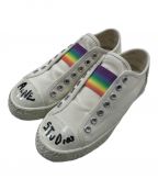 Acne studiosアクネ ストゥディオス）の古着「Ballow Rainbow Sneakers」｜アイボリー