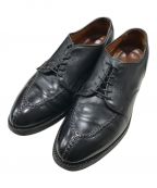 Aldenオールデン）の古着「961 NORWEGIAN FRONT BLUCHER HANDSEWN VAMP」｜ブラック