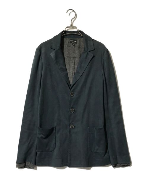 GIORGIO ARMANI（ジョルジョアルマーニ）GIORGIO ARMANI (ジョルジョアルマーニ) スウェードジャケット グレー サイズ:46の古着・服飾アイテム