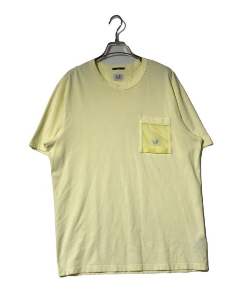 C.P COMPANY（シーピーカンパニー）C.P COMPANY (シーピーカンパニー) デザインポケットＴシャツ イエロー サイズ:Lの古着・服飾アイテム