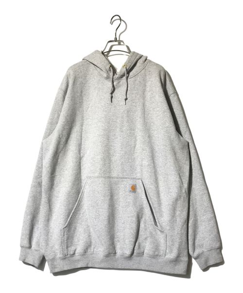 CarHartt（カーハート）CarHartt (カーハート) MIDWEIGHT PO HOODIE グレー サイズ:XLの古着・服飾アイテム