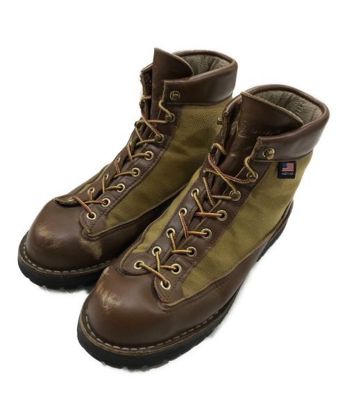 Danner Light（ダナー ライト）Danner Light (ダナー ライト) 完全防水GORE-TEXブーツ ブラウン×ベージュ サイズ:US8/UK7 1/2/EUR41 1/2の古着・服飾アイテム