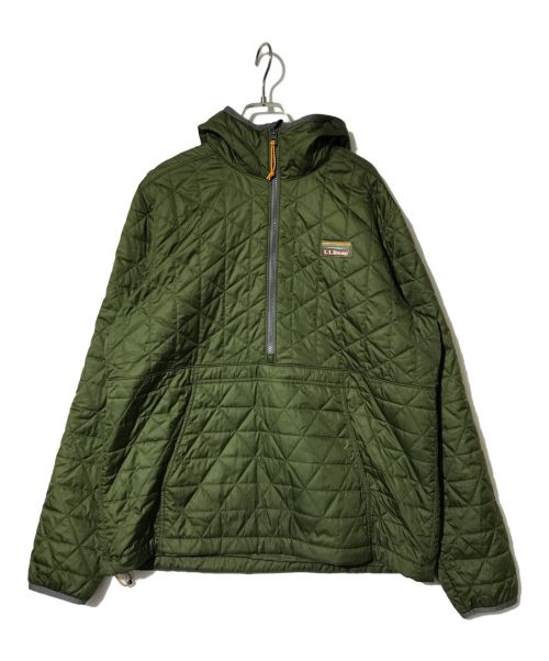 L.L.Bean（エルエルビーン）L.L.Bean (エルエルビーン) キルティングアノラックパーカー オリーブ サイズ:Lの古着・服飾アイテム