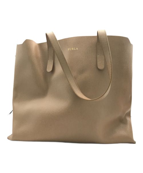 FURLA（フルラ）FURLA (フルラ) SOFIA ソフィア/トートバッグ ベージュの古着・服飾アイテム