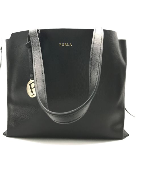 FURLA（フルラ）FURLA (フルラ) トートバッグ ブラックの古着・服飾アイテム