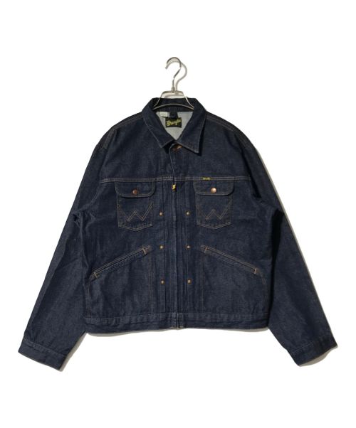 Wrangler（ラングラー）Wrangler (ラングラー) スタッズジャケット インディゴ サイズ:40の古着・服飾アイテム