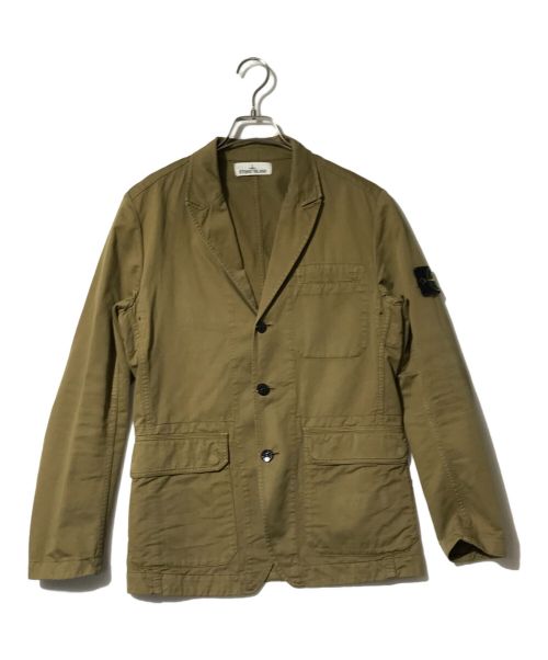 STONE ISLAND（ストーンアイランド）STONE ISLAND (ストーンアイランド) テーラードジャケット オリーブ サイズ:Sの古着・服飾アイテム