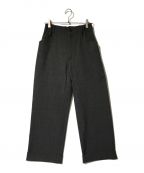 MARGARET HOWELLマーガレットハウエル）の古着「HIGHTWIST WOOL PANTS」｜グレー