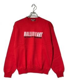 ralli art（ラリーアート）の古着「プリントスウェット」｜レッド