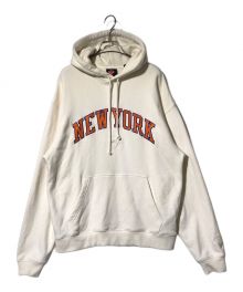 KITH（キス）の古着「NEWYORK KNICSHOODIE」｜アイボリー