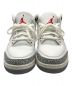 NIKE (ナイキ) AIR JORDAN 3 RETRO ホワイト サイズ:28.5：23000円