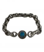 BRAVES TRADINGブレーブストレーディング）の古着「Original Link Bracelet with Morenci.」｜シルバー