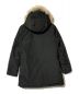 WOOLRICH (ウールリッチ) ファー付ダウンジャケット ブラック サイズ:XS：20000円