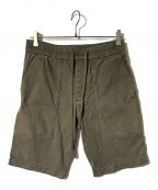 JAMES PERSEジェームスパース）の古着「Bayside Casual Cotton Short Pants」｜オリーブ