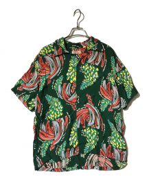 Sun Surf（サンサーフ）の古着「RAYON HAWAIIAN SHIRT “BANANA HARVEST”」｜グリーン