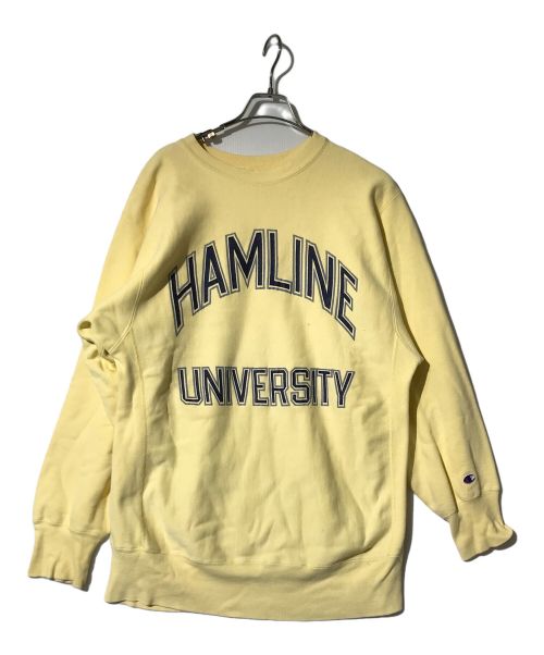 Champion（チャンピオン）Champion (チャンピオン) Hamline University イエロー サイズ:XXLの古着・服飾アイテム