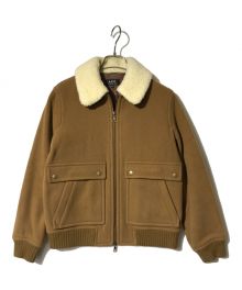 A.P.C.（アーペーセー）の古着「フライトジャケット」｜ブラウン