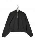 AURALEEオーラリー）の古着「SUPER SOFT SWEAT BIG HALF ZIP P」｜グレー