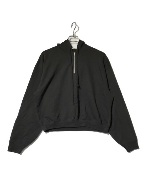 AURALEE（オーラリー）AURALEE (オーラリー) SUPER SOFT SWEAT BIG HALF ZIP P グレー サイズ:1の古着・服飾アイテム