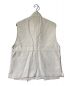 AURALEE (オーラリー) Hard Twist Double Cloth Vest ホワイト サイズ:1：10000円