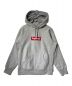 SUPREME（シュプリーム）の古着「Box Logo Hoodie」｜グレー