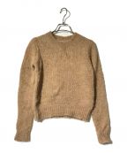 AURALEEオーラリー）の古着「PACA WOOL KNIT PULLOVER」｜ブラウン