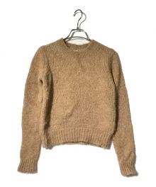 AURALEE（オーラリー）の古着「PACA WOOL KNIT PULLOVER」｜ブラウン