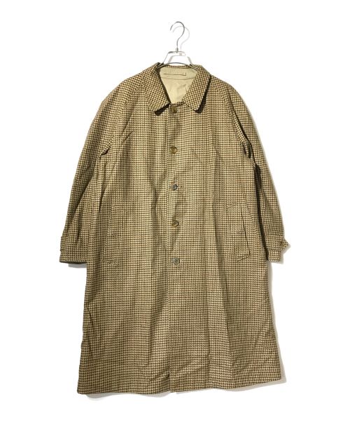 Burberry's（バーバリーズ）Burberry's (バーバリーズ) リバーシブル千鳥柄トレンチコート ブラウン サイズ:不明の古着・服飾アイテム