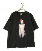 Hanesヘインズ）の古着「MARILYN MANSONバンドTシャツ」｜ブラック