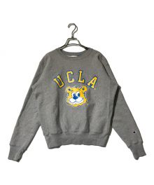 Champion REVERSE WEAVE×UCLA（チャンピオン リバース ウィーブ×ユーシーエルエー）の古着「プリントスウェット」｜グレー