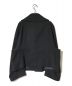 tricot COMME des GARCONS (トリココムデギャルソン) 丸襟ジャケット ブラック サイズ:S：16000円