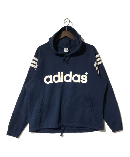 adidas（アディダス）adidas (アディダス) 90s プルオーバーパーカー ネイビー サイズ:表記なしの古着・服飾アイテム