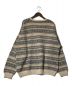 WOOLRICH (ウールリッチ) クルーネックニット ネイビー×ベージュ サイズ:2XL：8000円