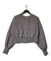 willfully（ウィルフリー）の古着「short cropped 2way lightweight sweat」｜グレー