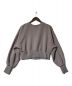 willfully (ウィルフリー) short cropped 2way lightweight sweat グレー サイズ:Free：6000円