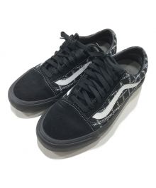 VANS×SUPREME（バンズ×シュプリーム）の古着「キャンバス×レザー スニーカー」｜ブラック