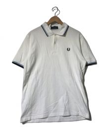 FRED PERRY（フレッドペリー）の古着「ポロシャツ」｜ホワイト