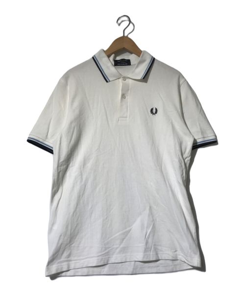 FRED PERRY（フレッドペリー）FRED PERRY (フレッドペリー) ポロシャツ ホワイト サイズ:42の古着・服飾アイテム