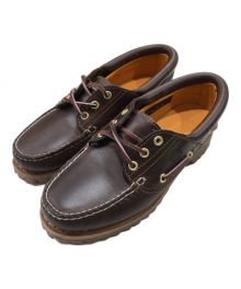 Timberland（ティンバーランド）の古着「Heritage Noreen 3 Eye/デッキシューズ」｜ブラウン