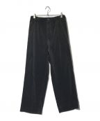 ATONエイトン）の古着「2023AW SUVIN CORDUROY EASY WIDE PANTS」｜グリーン