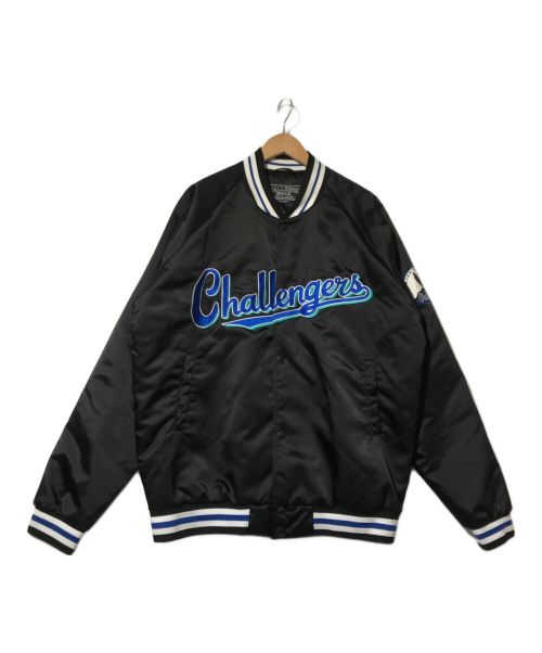 CHALLENGER（チャレンジャー）CHALLENGER (チャレンジャー) スタジャン/VARSITY JACKET ブラック サイズ:XLの古着・服飾アイテム