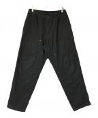 YOHJI YAMAMOTOヨウジヤマモト）の古着「BLACK SCANDAL KATSURAGI U-W ELASTIC CORD WORK PANTS」｜ブラック