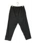 YOHJI YAMAMOTO (ヨウジヤマモト) BLACK SCANDAL KATSURAGI U-W ELASTIC CORD WORK PANTS ブラック サイズ:2：24000円