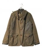 Barbourバブアー）の古着「オイルドジャケット/TROOPER WAXJACKET」｜オリーブ